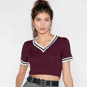 Nastygal Sporty Spice Crop Top